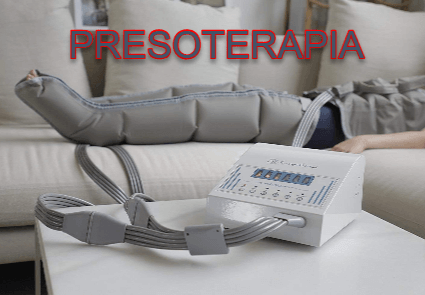 Presoterapia 2 Persona disfrutando de una relajante sesión de presoterapia, destacando bienestar y salud.